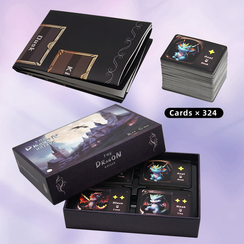 The Dragon Raiser – 3–6 Player Fantasy Dragon Card Game, Medieval Auction, Breeding & Fusion Battles, Fast 40-Min Strategy Play