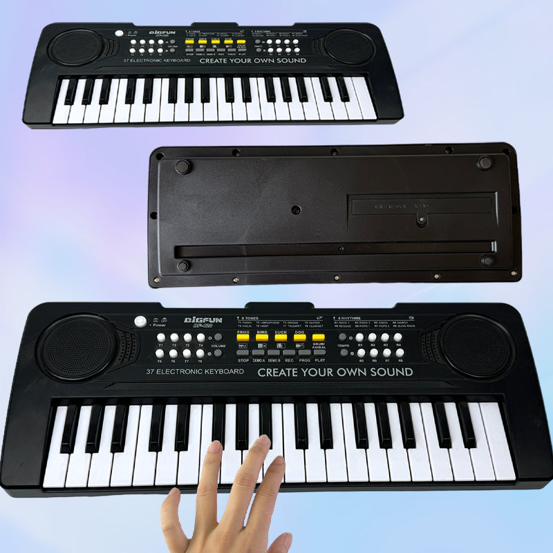 37‑Key Portable Learning Keyboard – Interactive Music Practice Toy with Built‑In Songs, Rhythms & Record/Playback Modes – Skill Development for Beginners & Teens 14+