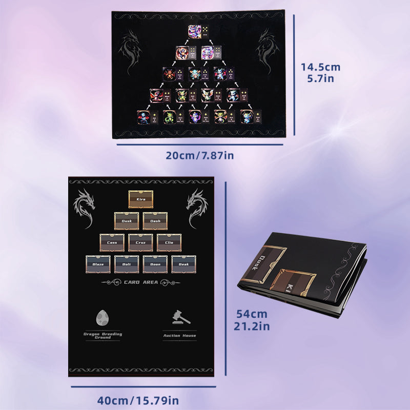 The Dragon Raiser – 3–6 Player Fantasy Dragon Card Game, Medieval Auction, Breeding & Fusion Battles, Fast 40-Min Strategy Play